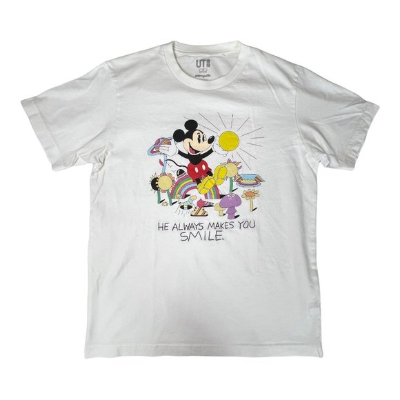Uniqlo Other - Disney Uniqlo Mickey Mouse Mushroom Tee Shirt Small Jeremyville T-Shirt